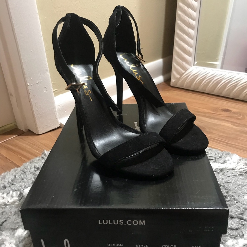 Black heels